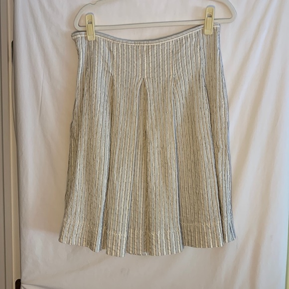 Vintage Robin Howe striped A-line skirt 12 - Picture 5 of 8